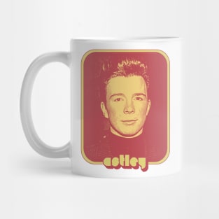 Rick Astley / Retro 80s Fan Tribute Design Mug